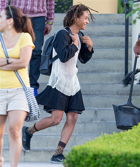 jaden smith wearing skirts.